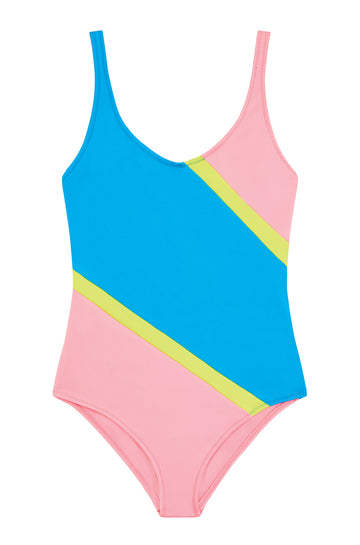 CHRISTINA ECONOMOU Neon Pink One piece
