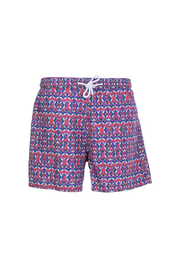 Men's Swim Shorts | Geo Purple