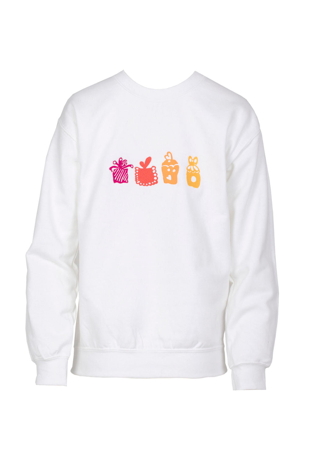 Adult Christmas Sweater Unisex| White