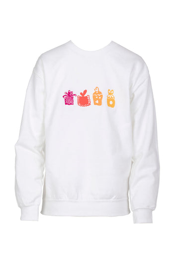 Adult Christmas Sweater Unisex| White