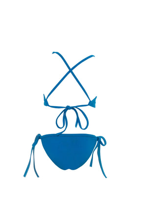 Kids Amalia Bikini | Glitter Blue