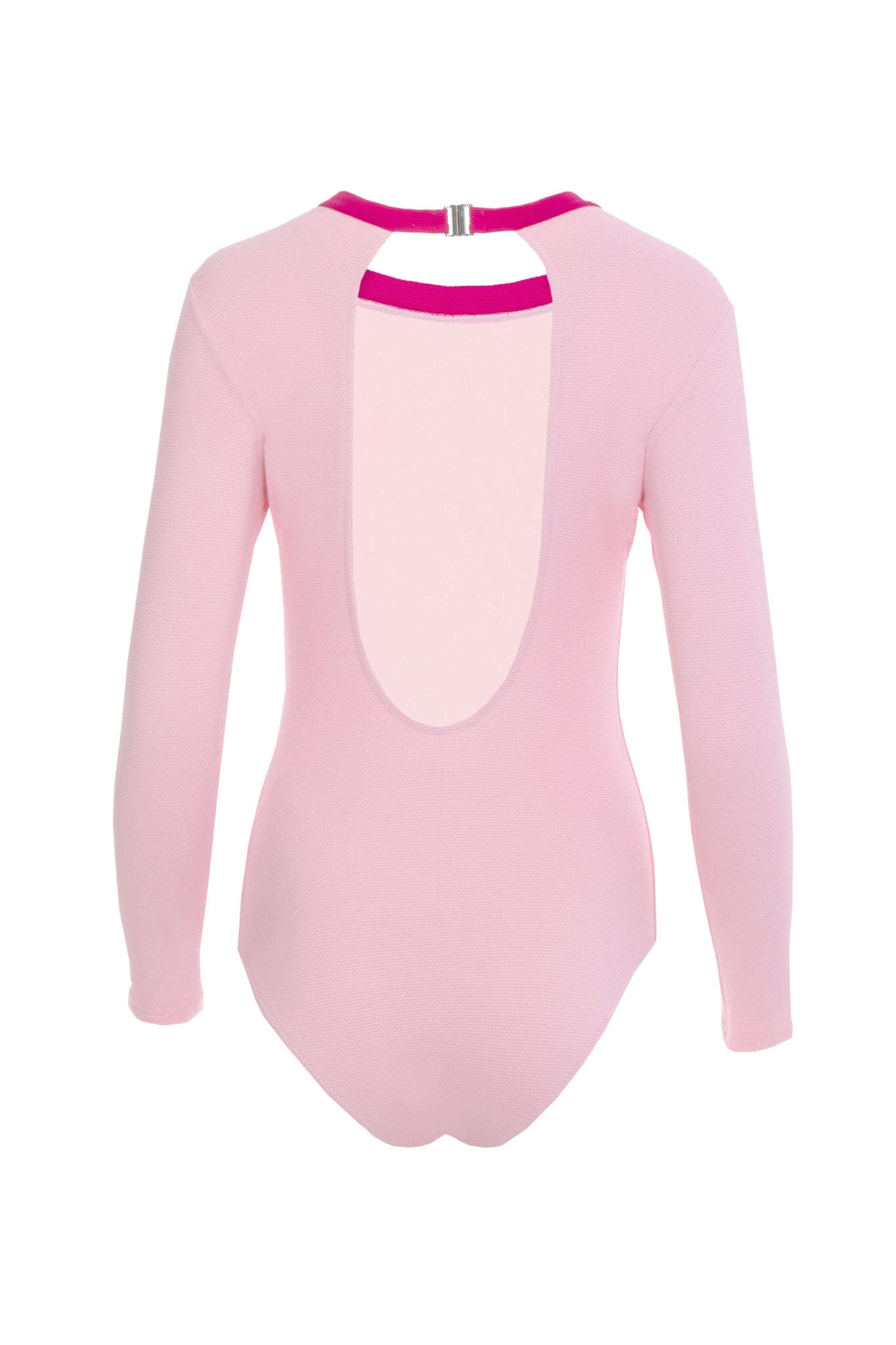 Kelia Open back One piece | Baby Pink