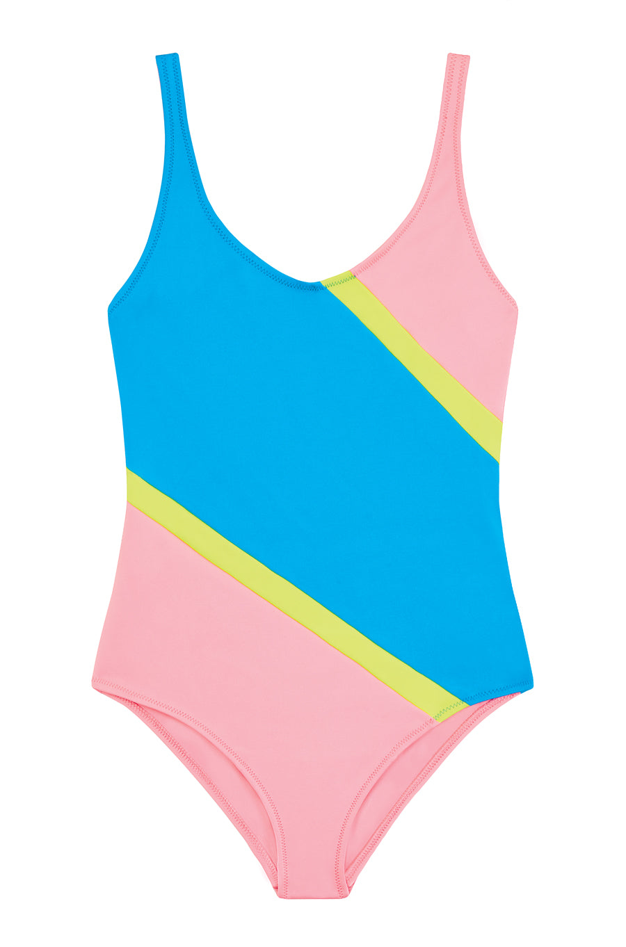 CHRISTINA ECONOMOU Neon Pink One piece