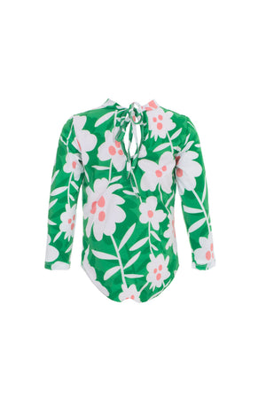 Kids Kelia Long-Sleeve Onepiece | Floral