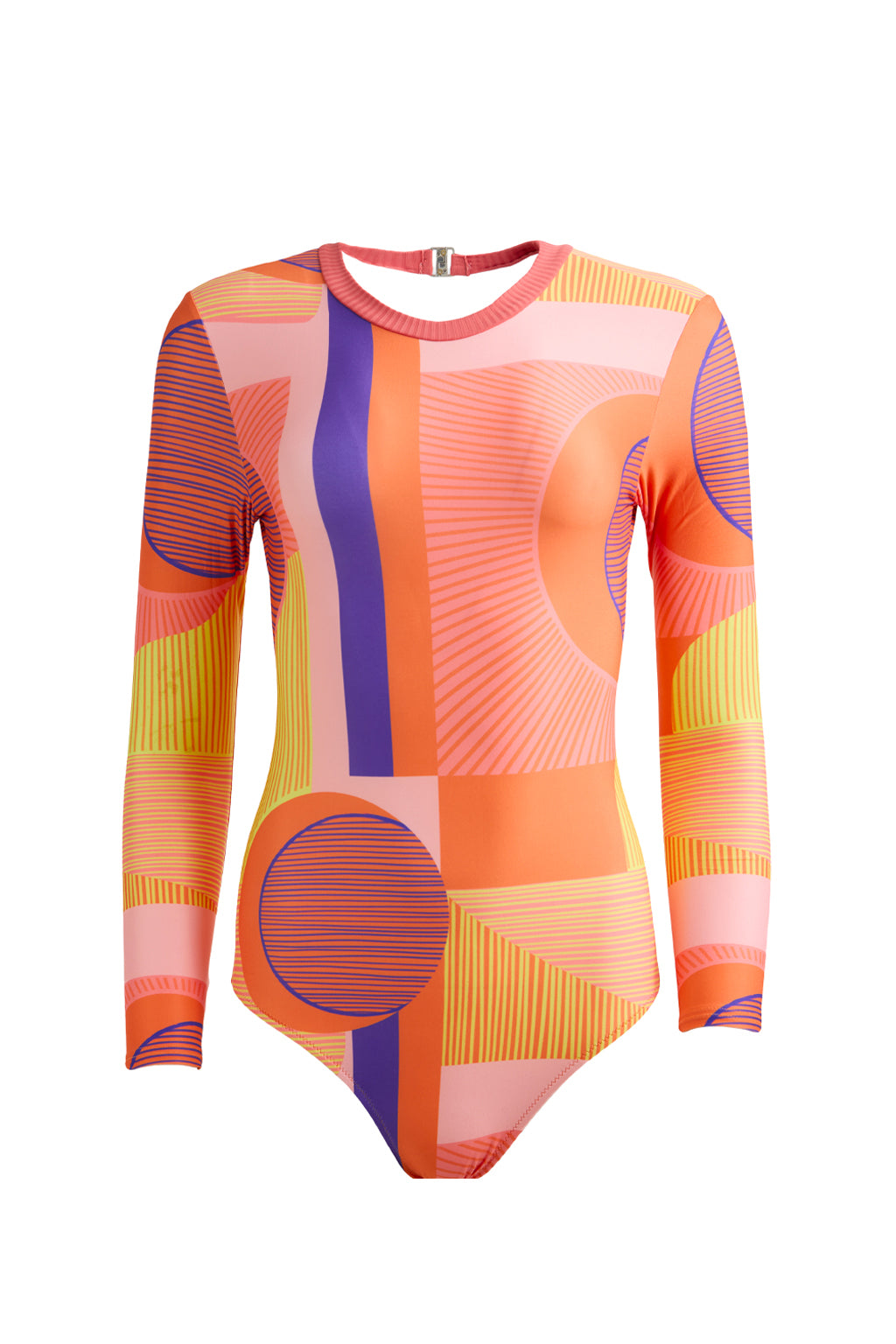 Kelia Open back One piece | Sunset