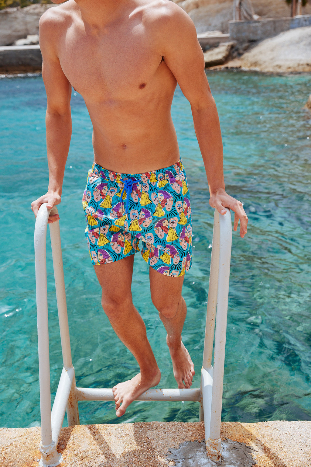 Men's Swim Shorts | Faces