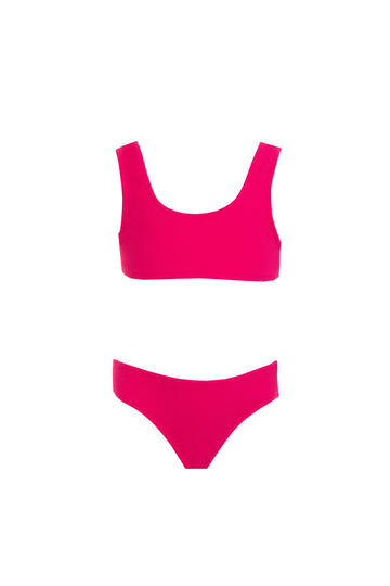 Kids Marina Bikini | Fuchsia Picque