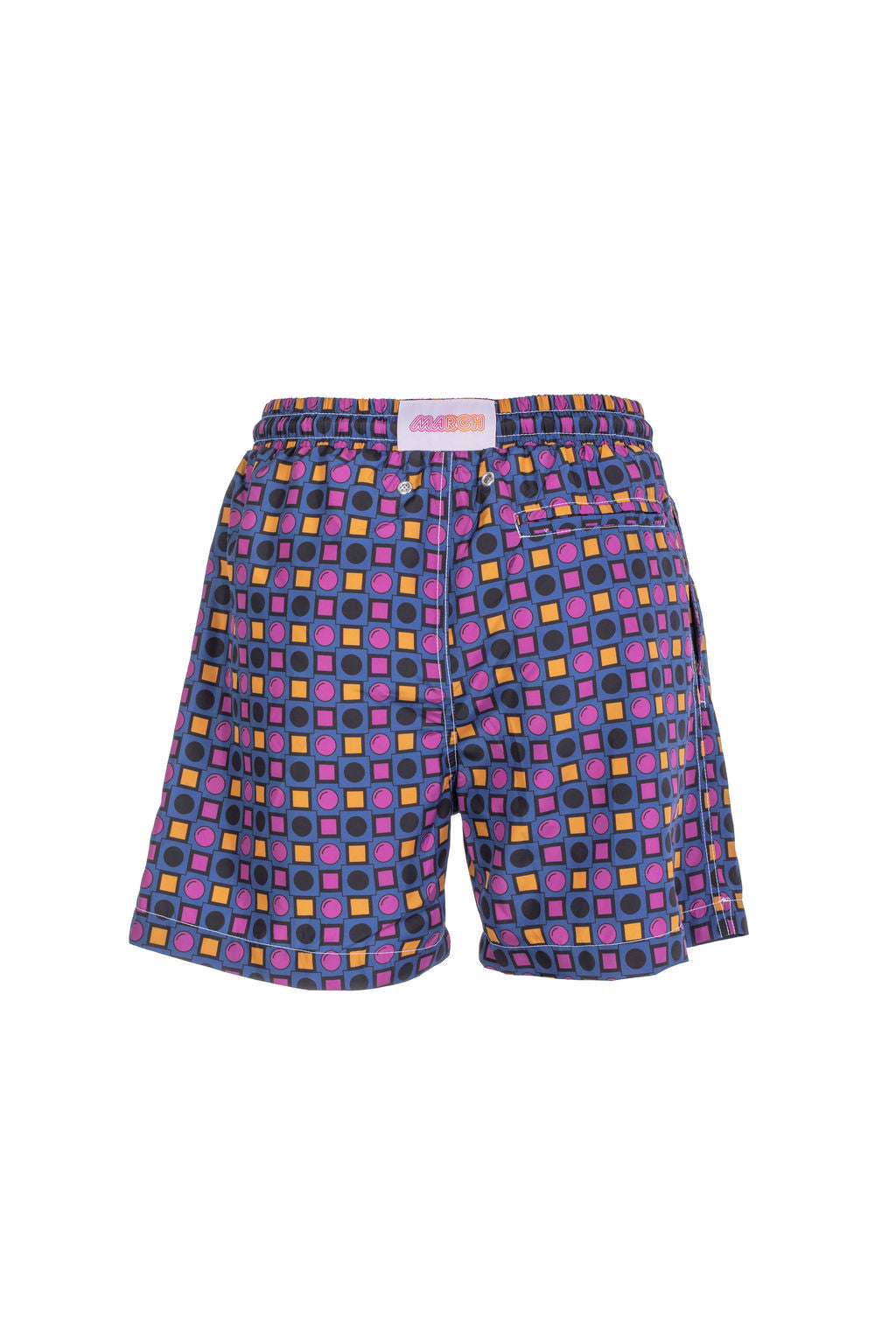 Men's Swim Shorts | Geo Blue