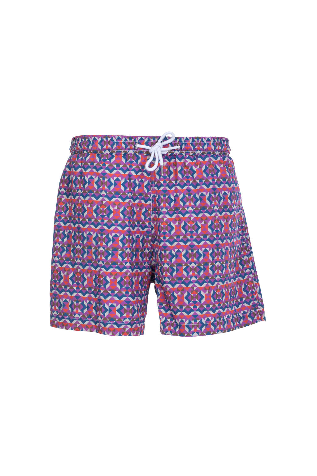 Men's Swim Shorts | Geo Purple