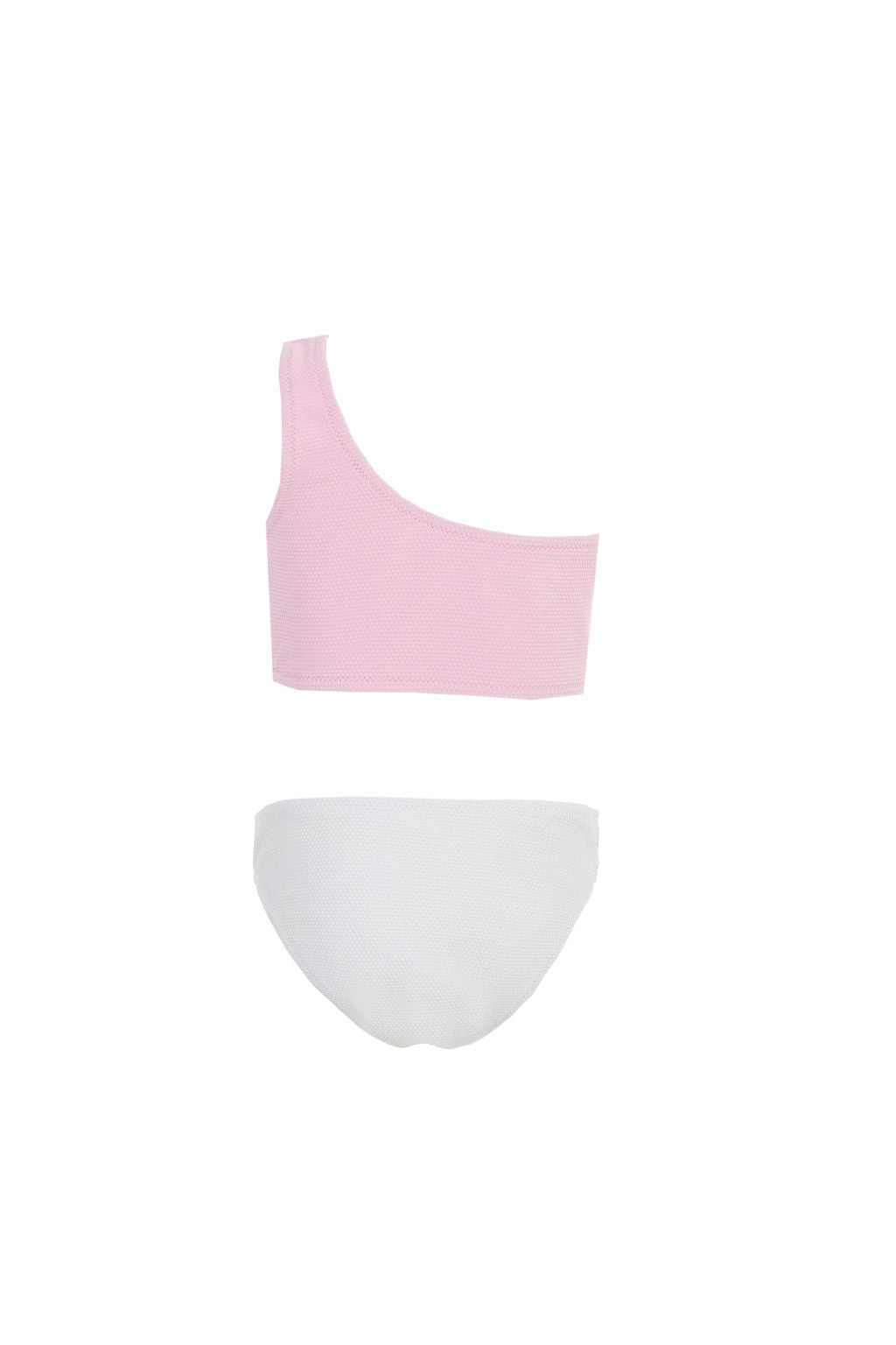 Kids Sienna Bikini | Baby Pink - White