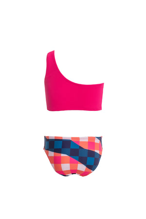 Kids Sienna Bikini | Fuchsia - Bingham