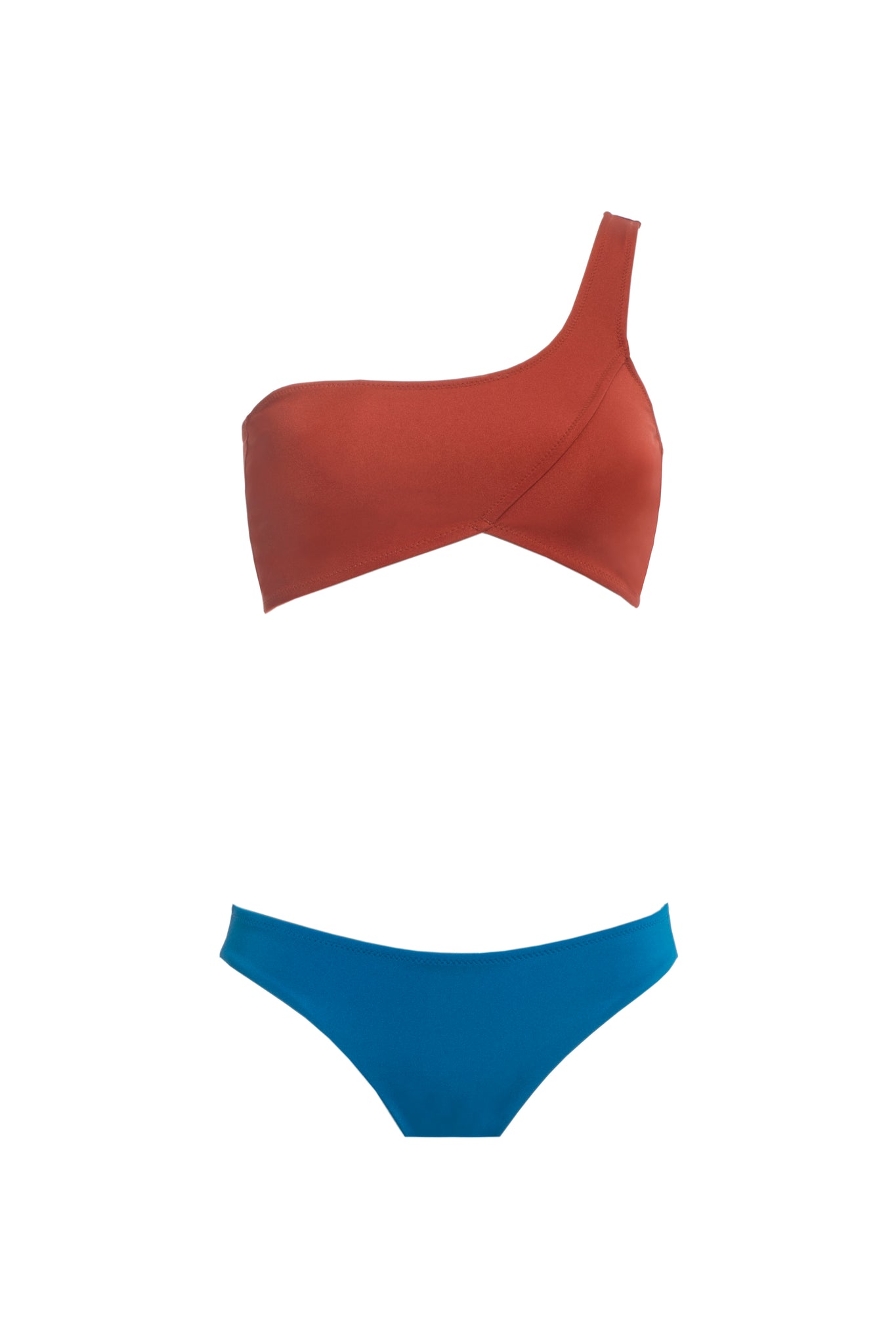 Sienna Bikini | Blue - Brick