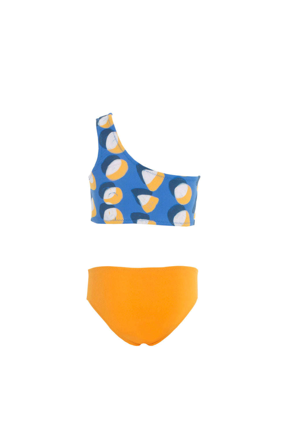 Kids Sienna Bikini | Shapes - Apricot