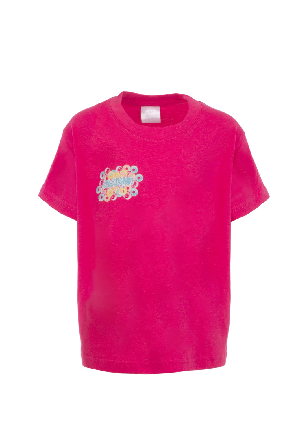 Kids T Shirt Unisex| Fuchsia Donuts