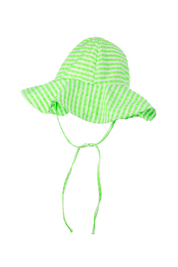Kids Sunhat Unisex| Fluo Carreaux