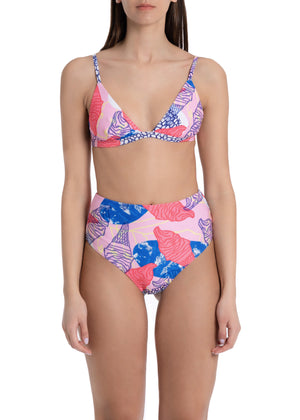 High Waisted Bikini | Ice Pop