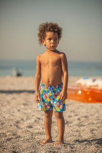 Kids Swim Shorts | Faces