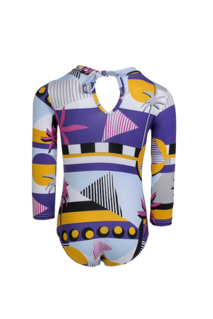 Kids Kelia Long-Sleeve Onepiece | Memphis