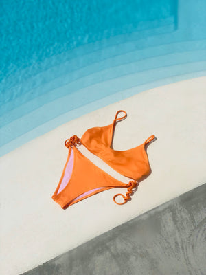 Elsa Triangle Bikini | Orange