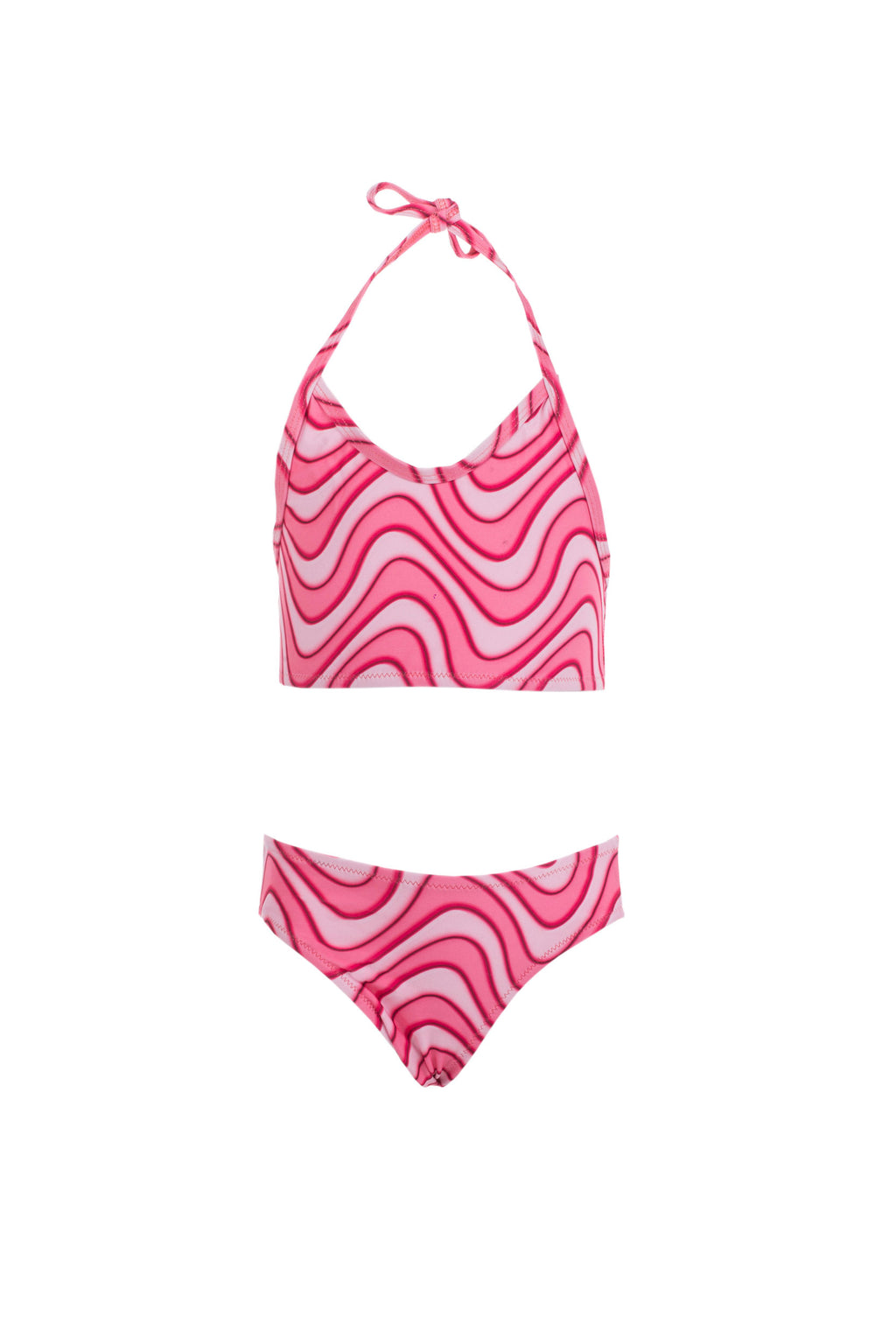 Kids Emma Halterneck Bikini | Cherry