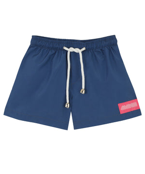 Kids Swim Shorts | Petrol Blue