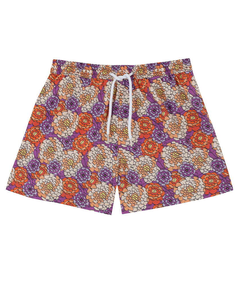 Men's Swim Shorts | Floral Mosaic