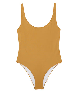 Open-Back Onepiece | Mustard