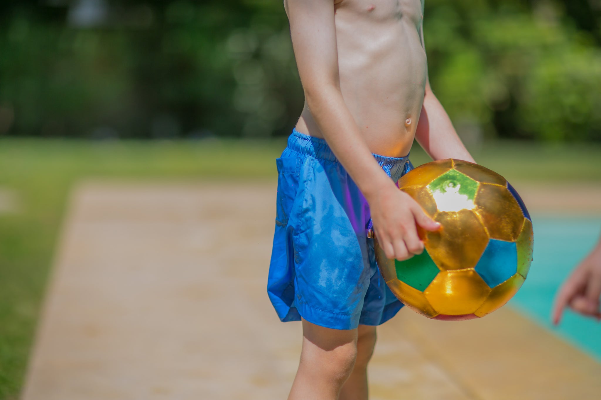 Kids Swim Shorts | Blue