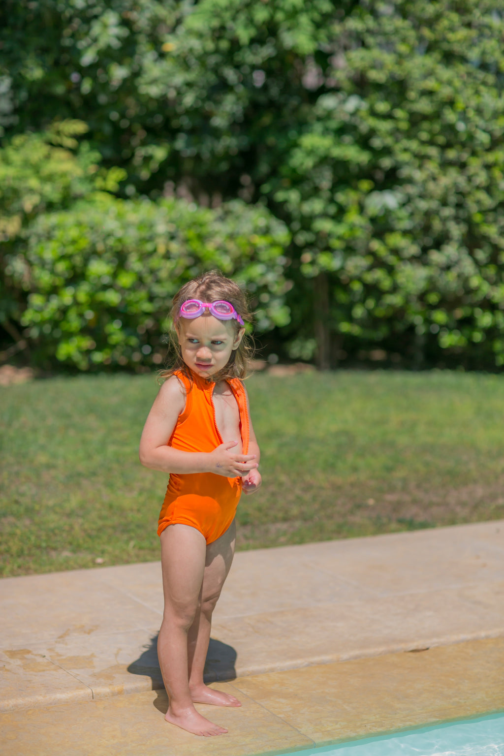 Kids Tanya Onepiece | Orange