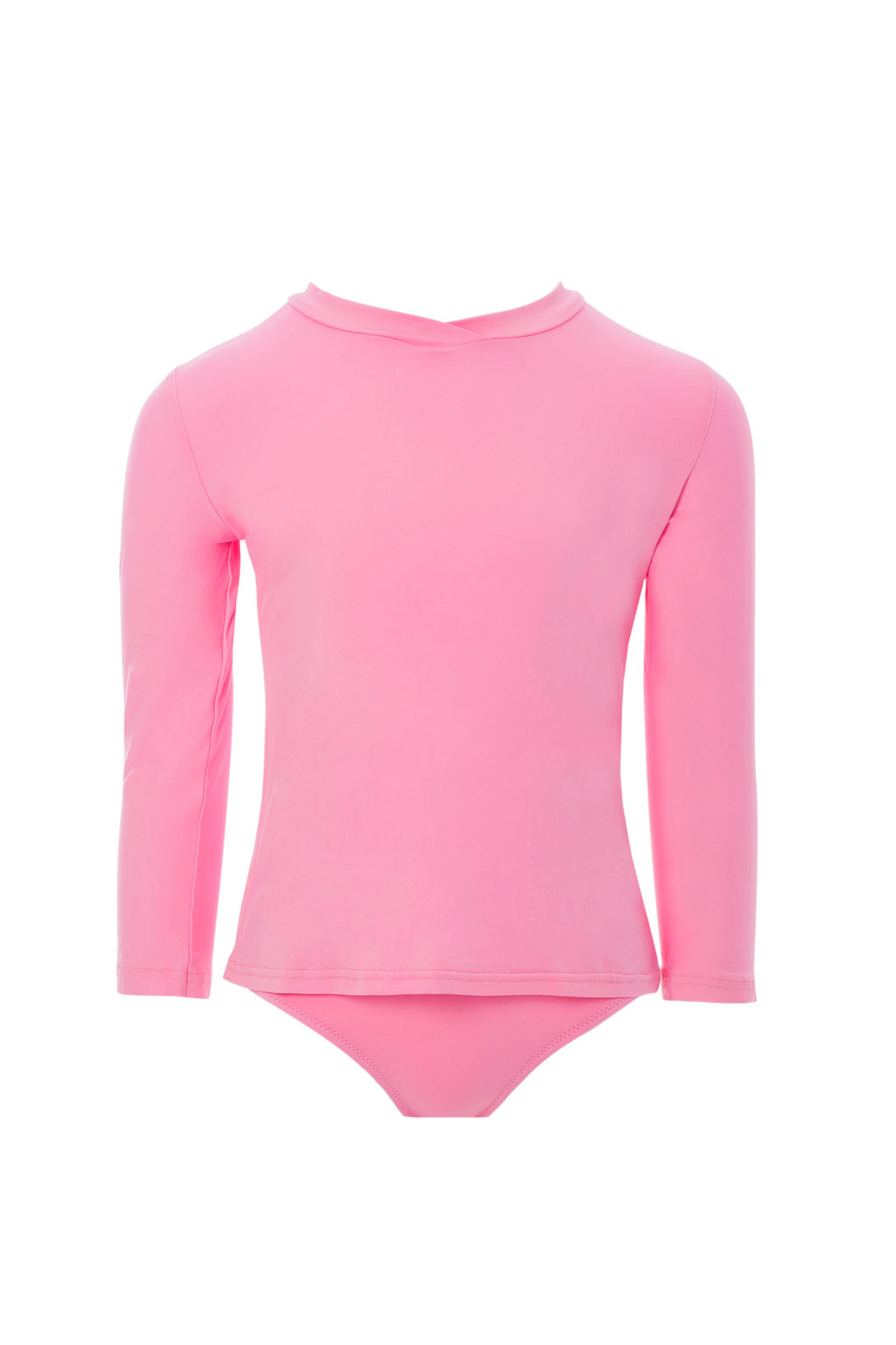 Kids Monica Long-Sleeve Bikini | Bubblegum