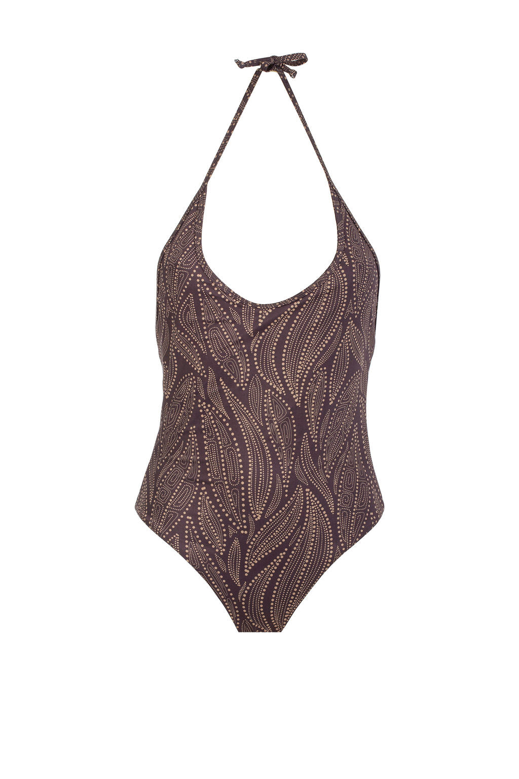 Emma One piece | Brown Leaves