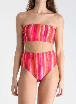 Ava Bikini | Cherry Stripe