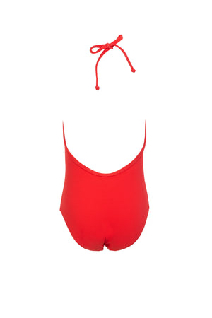 Kids Emma Halterneck Onepiece | Red