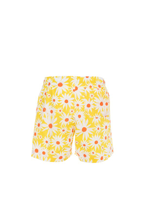 Kids Swim Shorts | Daisies