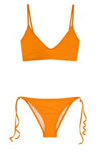 Elsa Triangle Bikini | Orange