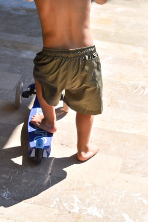 Kids Swim Shorts | Khaki