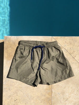 Kids Swim Shorts | Khaki